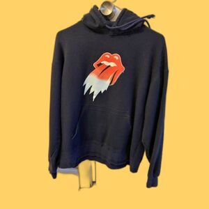 The Rolling Stones She's So Cold 2006 Tour Hoodie Sweatshirt L Navy Blue